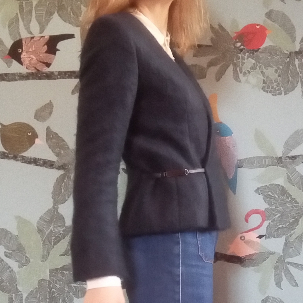 Authentic Douglas Hannant Mohair Wrap Jacket